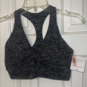 Victoria's Secret Charcoal Twist Sports Bra